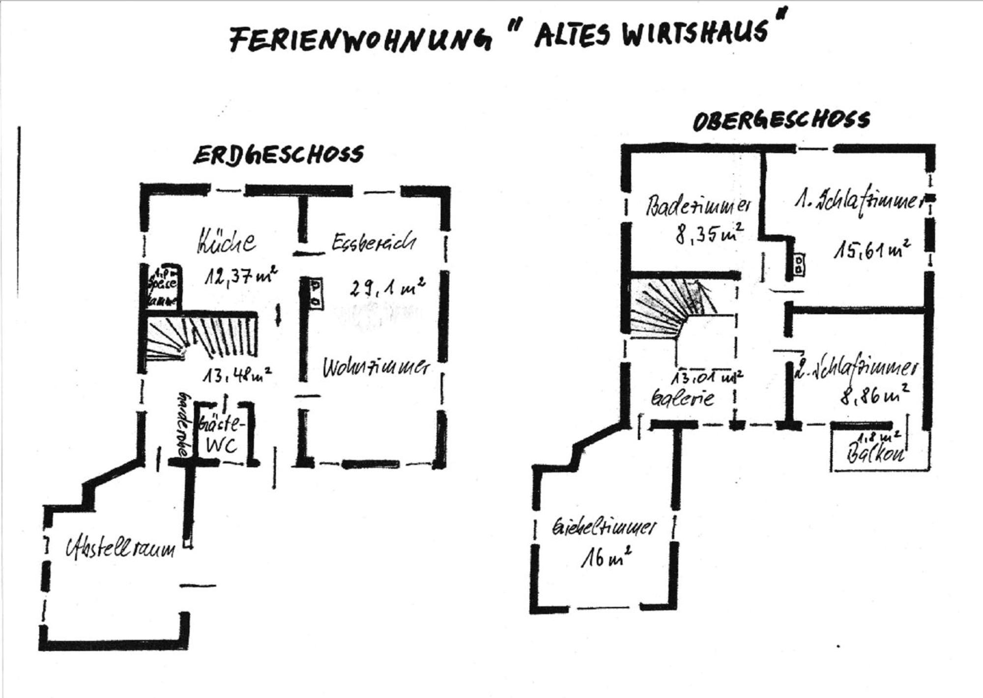 Ferienhaus Altes Wirtshaus Lugde Exterior photo
